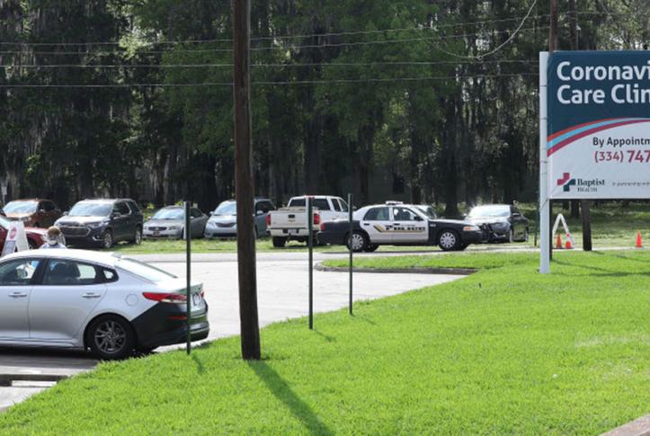 Coronavirus clinic in Alabama