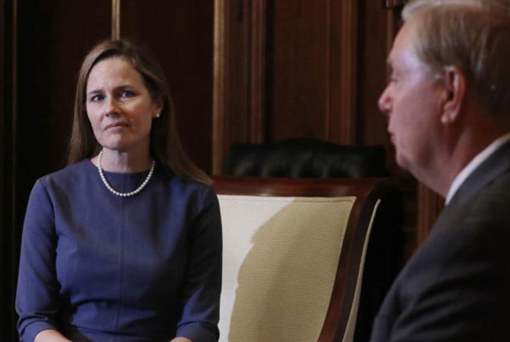 Judge Barrett meets with senators