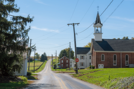 View of rural street